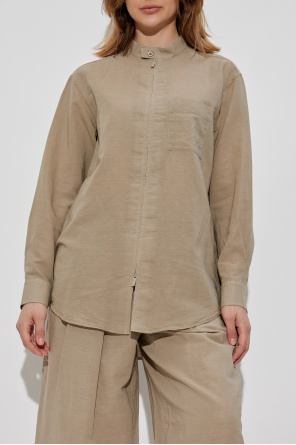 Issey Miyake Koszula z kieszenią