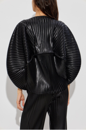 Issey Miyake Pleated top