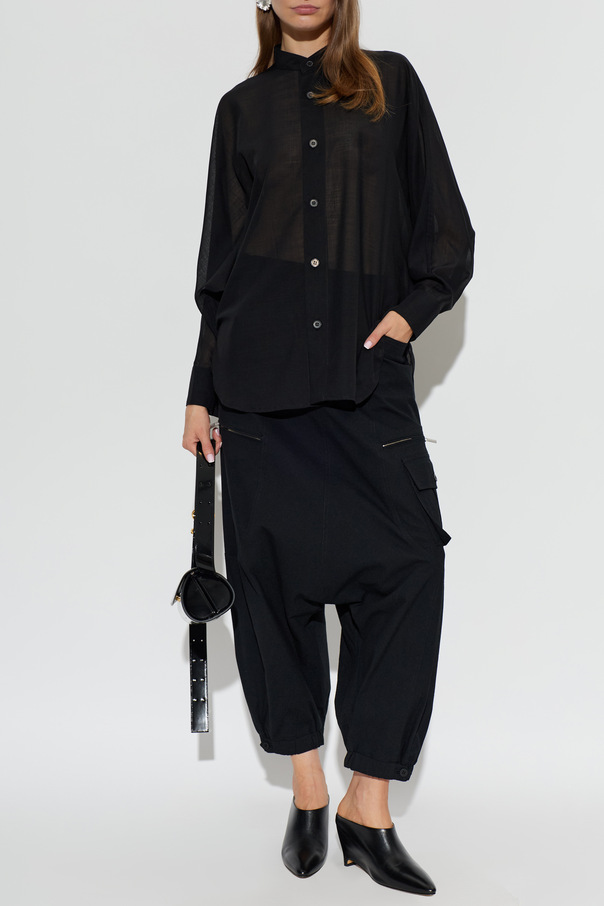 Issey Miyake Camisa tipo oversize