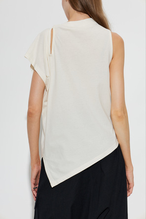 Issey Miyake Asymmetrisches Top mit Schlitz an der Schulter