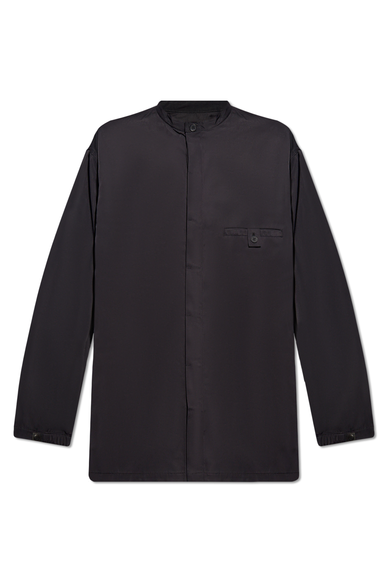 Y-3 Shirt with standing collar