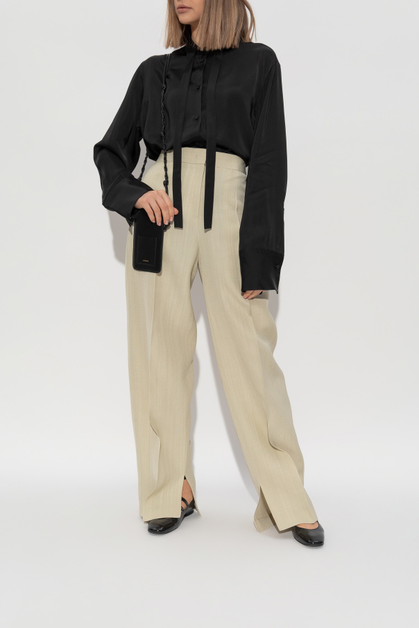 JIL SANDER Camisa de seda