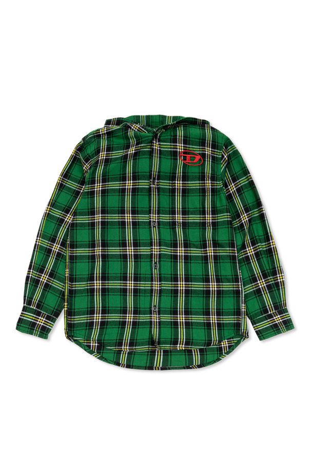 ‘CHECK OVER’ shirt od Diesel Kids