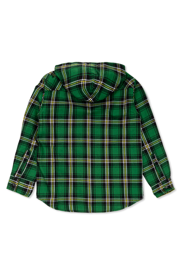 Diesel Kids ‘CHECK OVER’ shirt