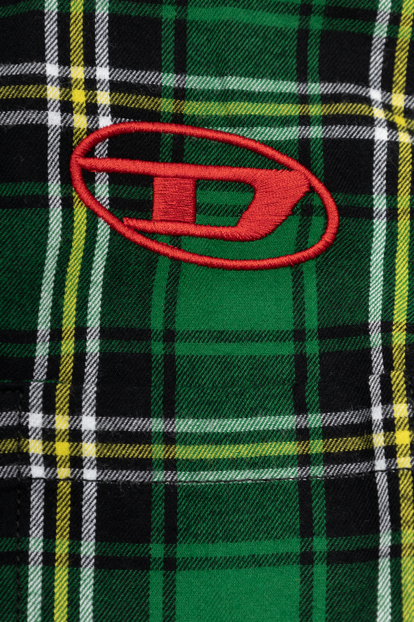 Diesel Kids ‘CHECK OVER’ shirt