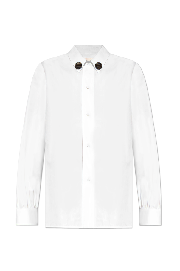 Cotton shirt Jacket by jil sander od JIL SANDER