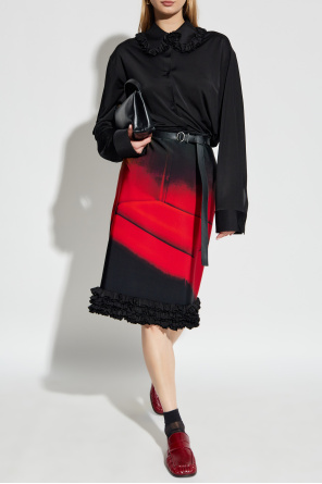 Shirt with decorative collar od JIL SANDER