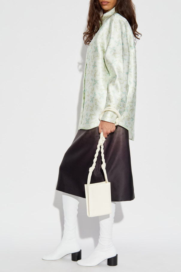 JIL SANDER Shirt with floral motif