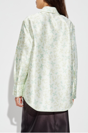 JIL SANDER Shirt with floral motif