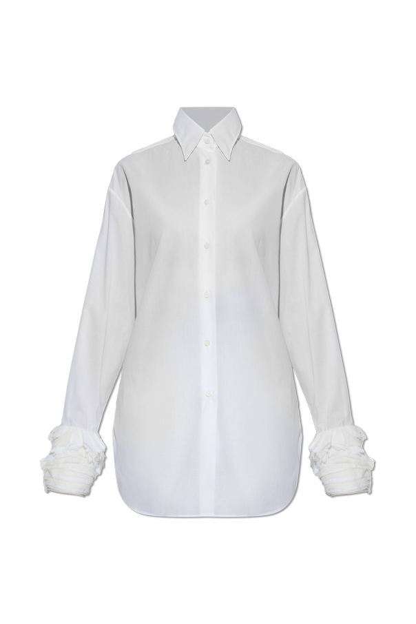 JIL SANDER Shirt with Decoratively Finished Cuffs