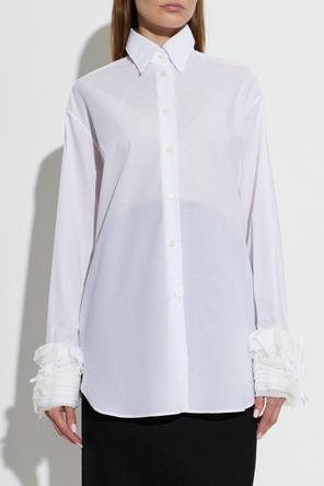 JIL SANDER Shirt with Decoratively Finished Cuffs