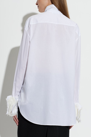 JIL SANDER Shirt with Decoratively Finished Cuffs