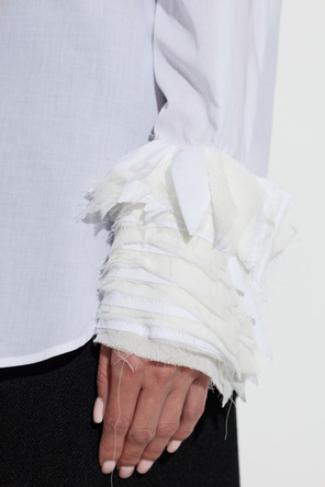 JIL SANDER Shirt with Decoratively Finished Cuffs