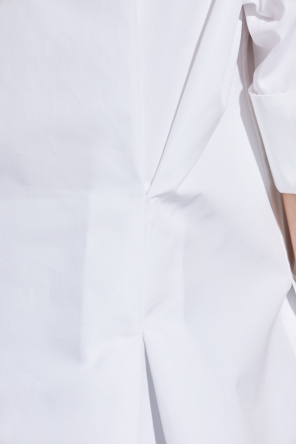 JIL SANDER Koszula z zaszewkami z tyłu
