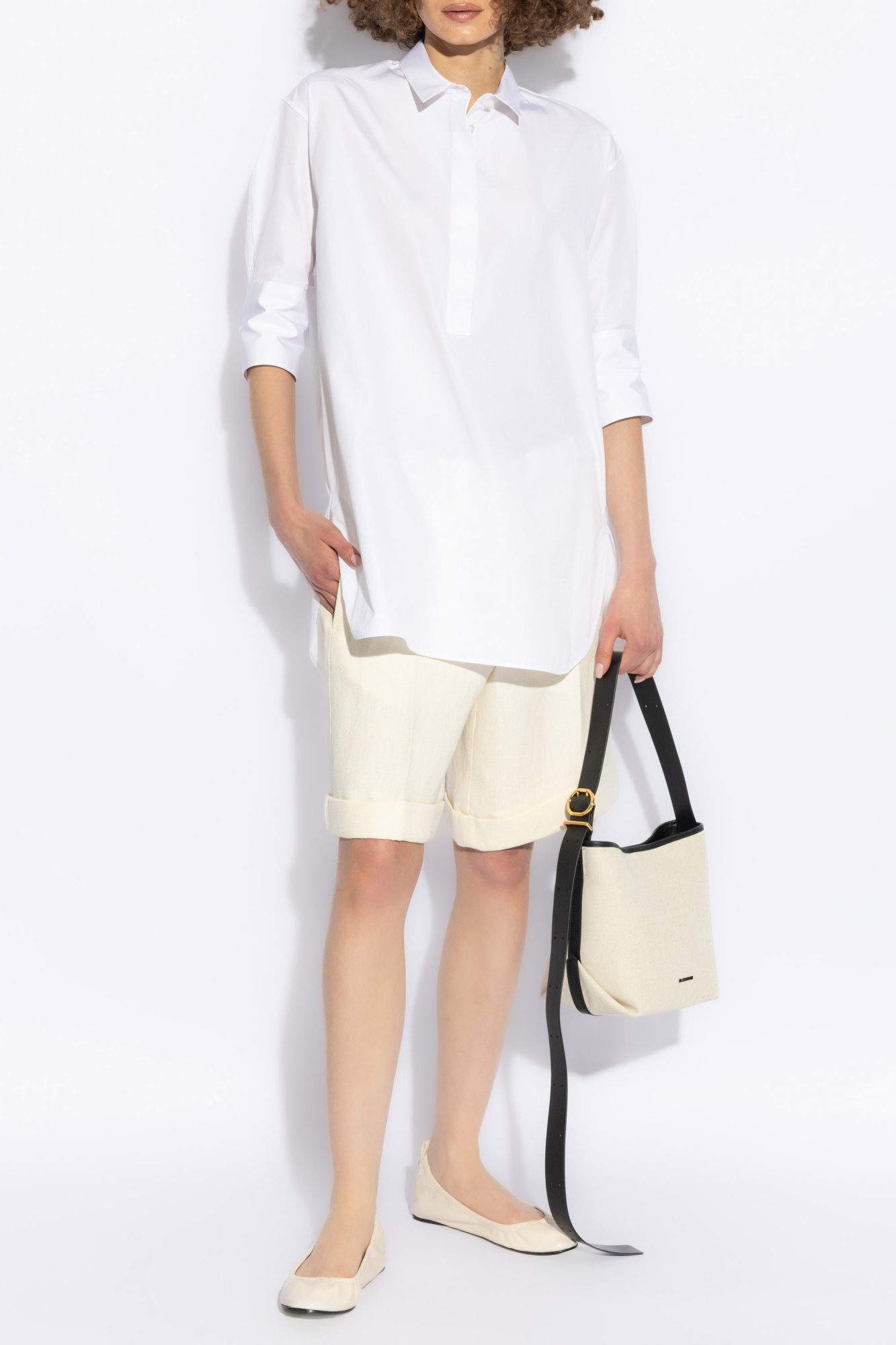 JIL SANDER Shirt with fastening