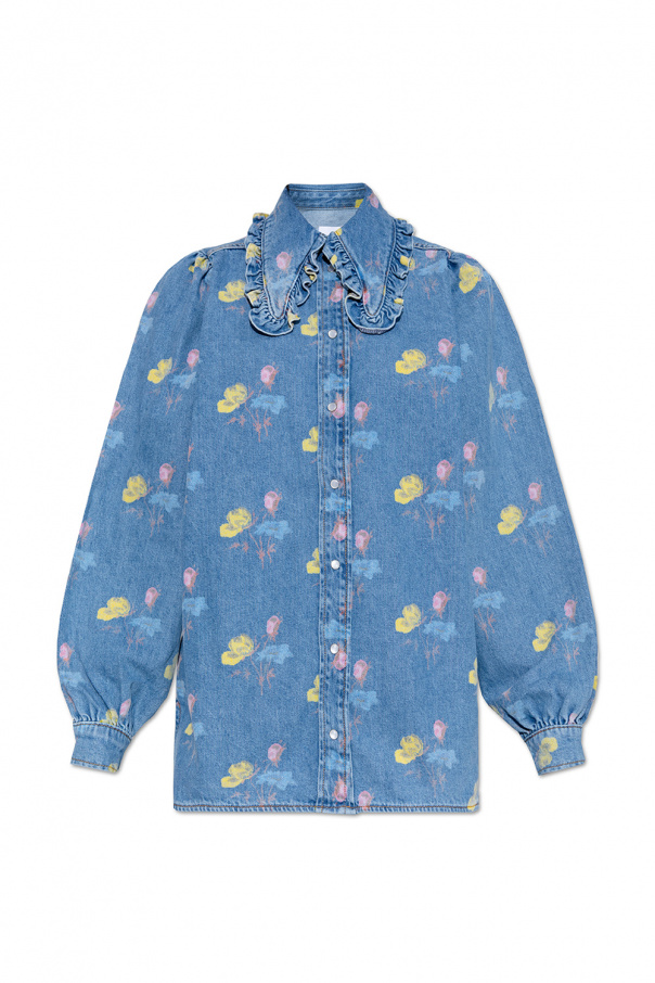 Ganni Floral Essential shirt