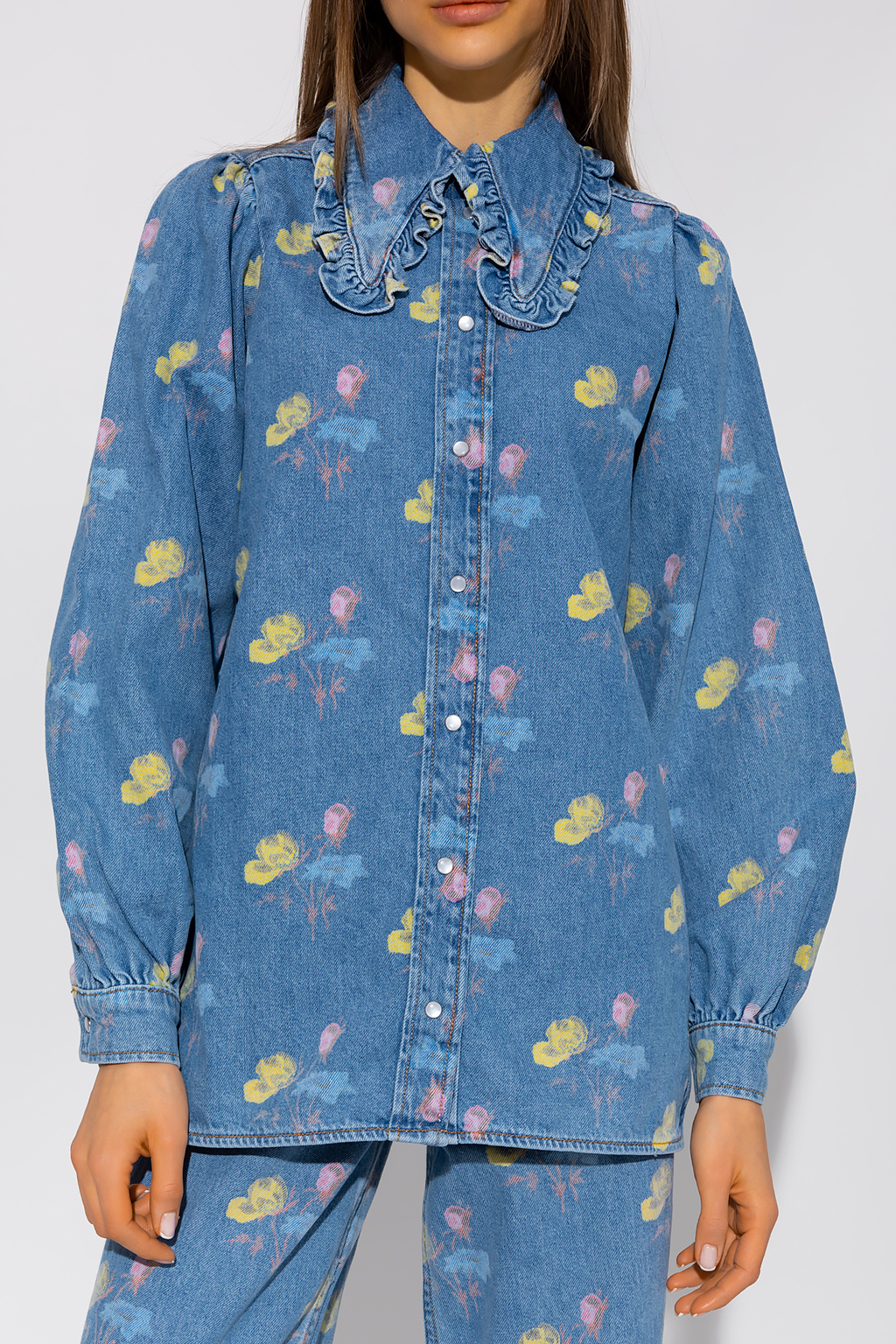 Ganni Floral shirt