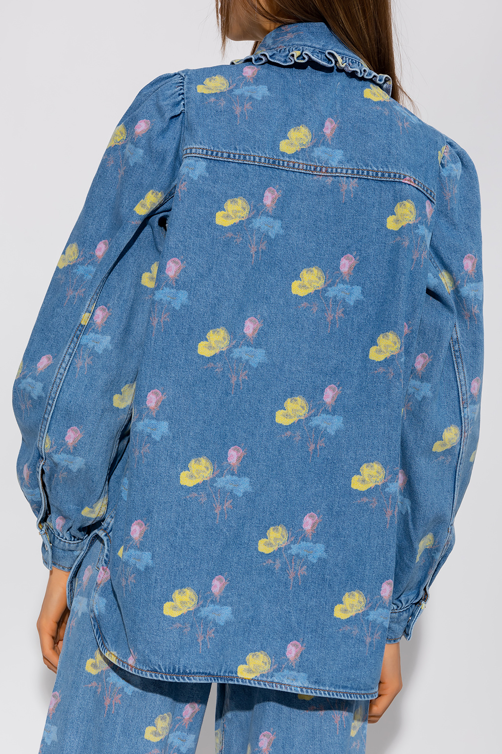 Ganni Floral shirt