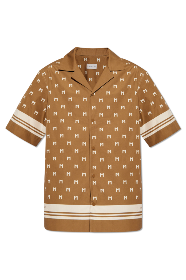 Moncler Cotton shirt with monogram