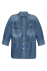 Ganni BLUE Denim Shirt