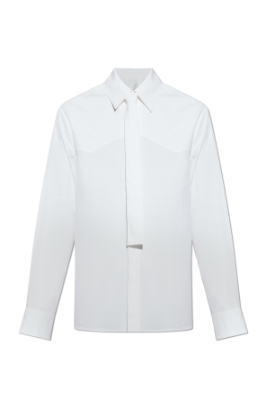 Shirt with tie od JIL SANDER