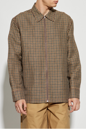 JIL SANDER Jacket with linen trim