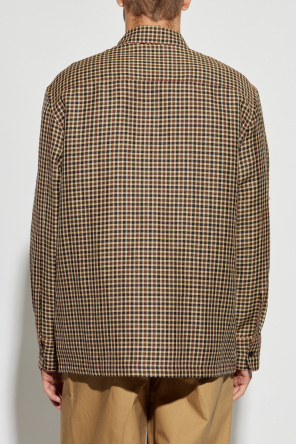 JIL SANDER Jacket with linen trim