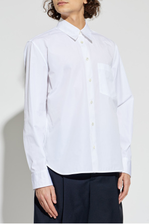 JIL SANDER Cotton shirt with pocket