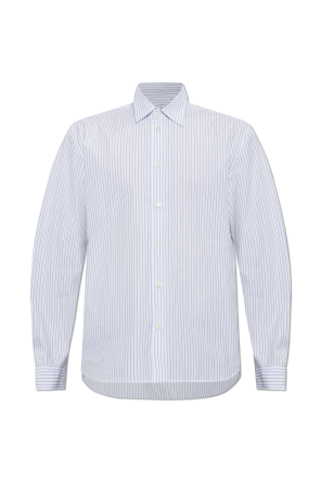 Shirt with a striped pattern od JIL SANDER
