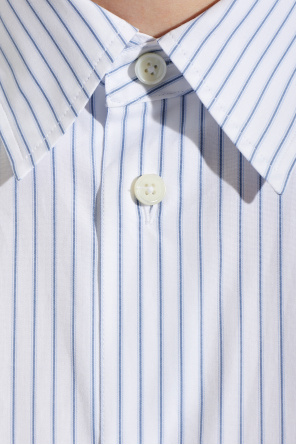 JIL SANDER Shirt with a striped pattern