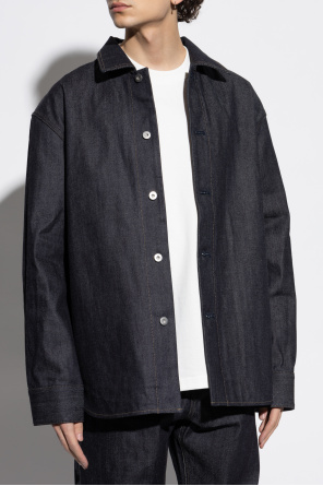 JIL SANDER Denim shirt in oversize style