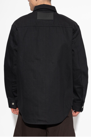JIL SANDER Koszula z kieszeniami po bokach