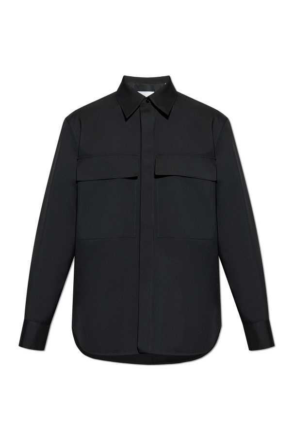 JIL SANDER Koszula z kieszeniami