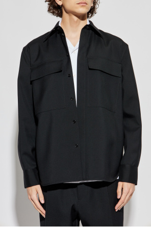 JIL SANDER Koszula z kieszeniami