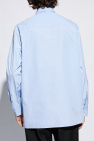 JIL SANDER light blue Striped pattern shirt