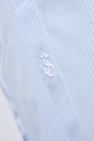 JIL SANDER light blue Striped pattern shirt