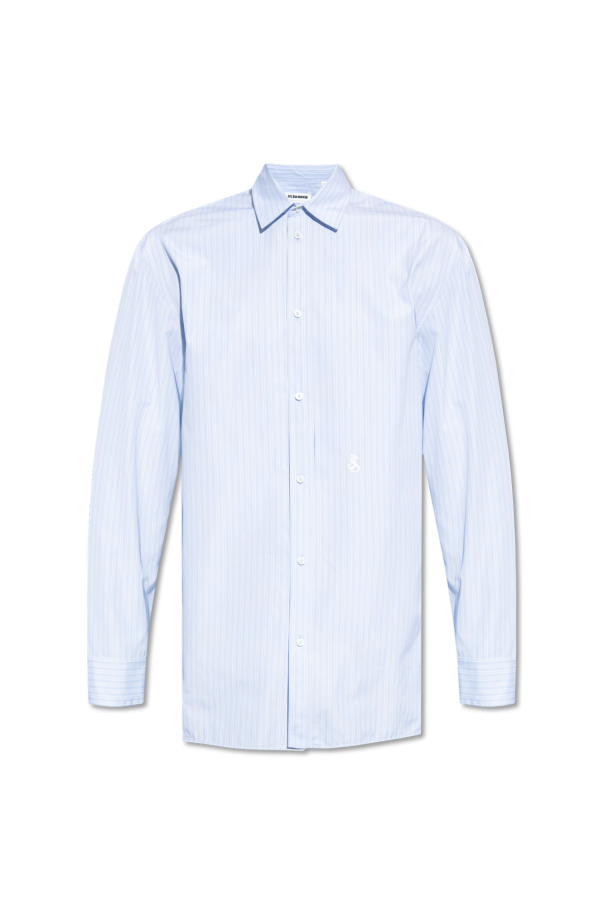 Cotton shirt with logo od JIL SANDER