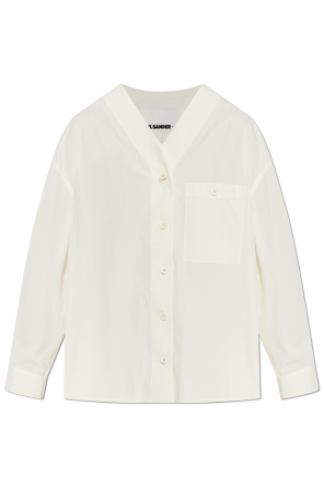 Koszula z dekoltem w serek od JIL SANDER+