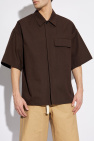 JIL SANDER+ BROWN Shirt with pocket