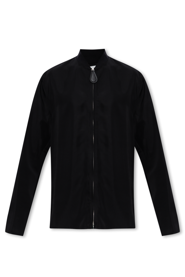 JIL SANDER Shirt with zip fastening