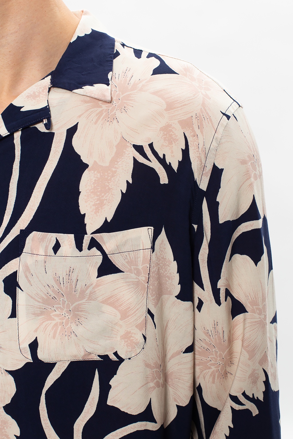 AllSaints ‘Jardin’ shirt with pockets