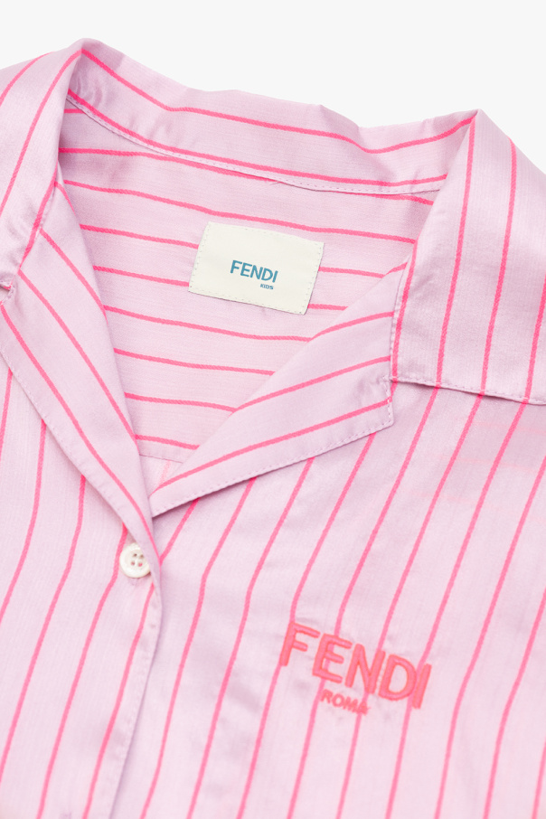 Fendi Kids Silk shirt