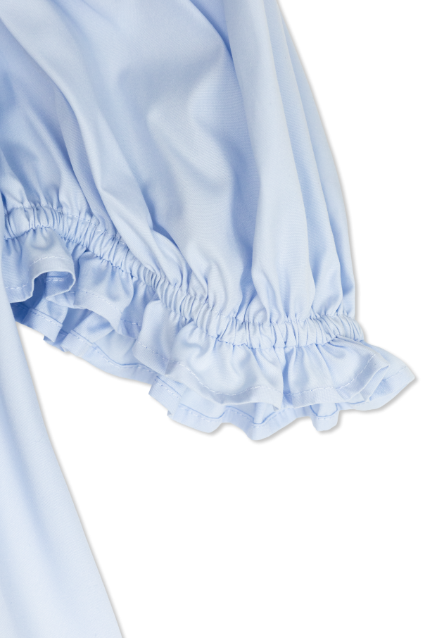 Fendi Kids Top with embroidered logo