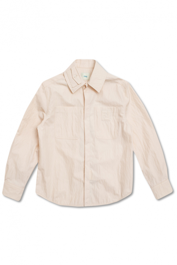 Fendi Kids Shirt with monogram