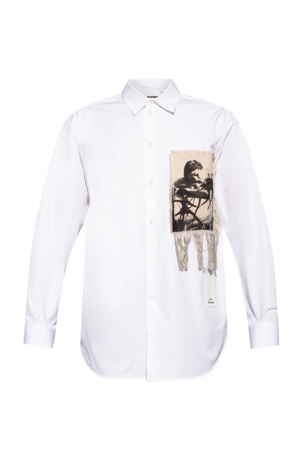 JIL SANDER Appliquéd shirt