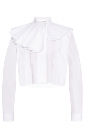Jil Sander contrast-stitching shirt jacket