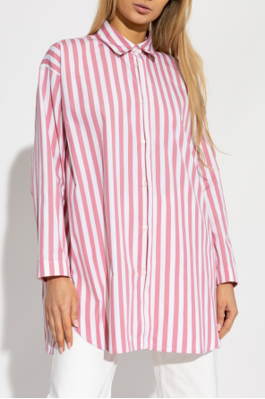 JIL SANDER Striped cotton shirt