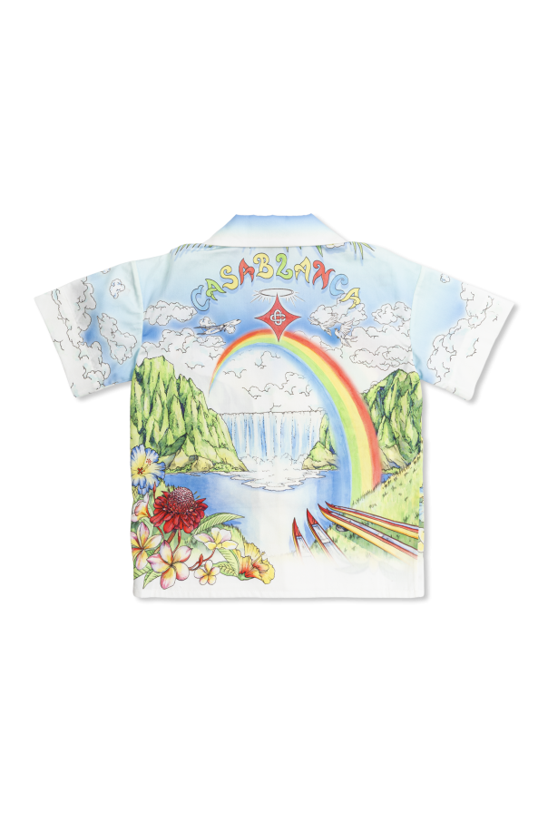 Casablanca Kids Hemd mit Aufdruck