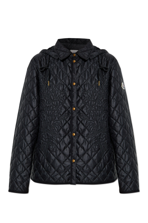 Gesteppte jacke mit abnehmbarem kapuze od Moncler
