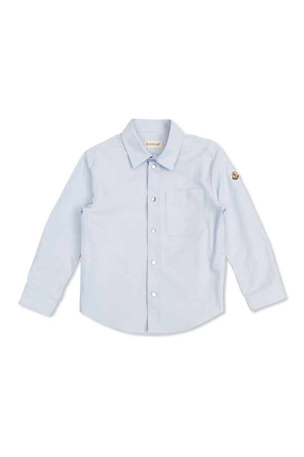 Moncler Enfant Cotton shirt with pocket